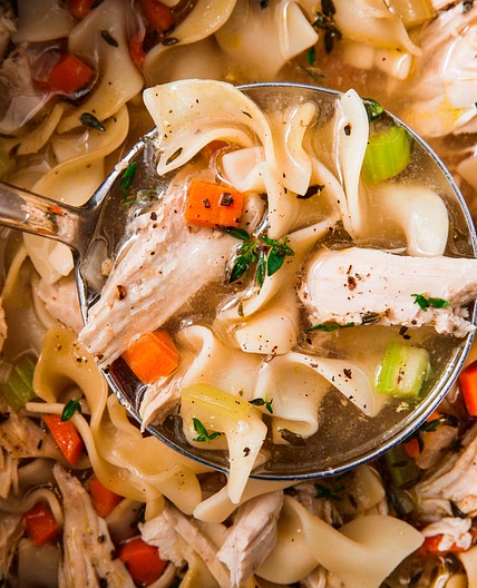 Instant Pot Chicken Noodle Soup