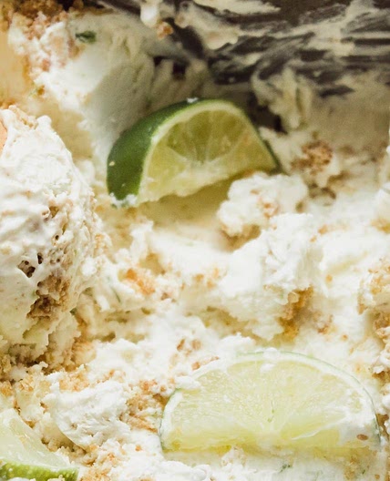 No-Churn Key Lime Pie Ice Cream