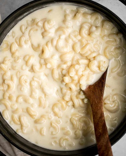 Stovetop Mac and Cheese with White Cheddar