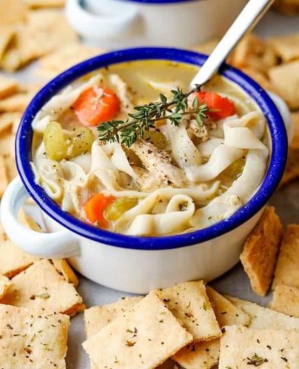 Keto Chicken Noodle Soup | One of The Best Keto Soup Recipes You Can Make