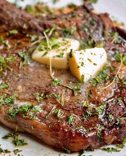 Air Fryer Bone-in Ribeye Steak