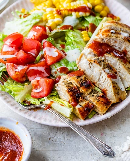 BBQ Chicken Salad