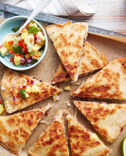 Quesadillas al Pastor Recipe