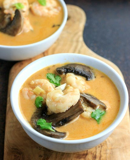 Keto Instant Pot Thai Shrimp Soup