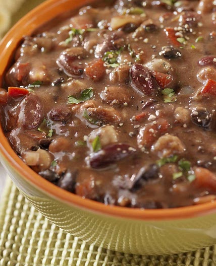 Lentil and Black Bean Soup