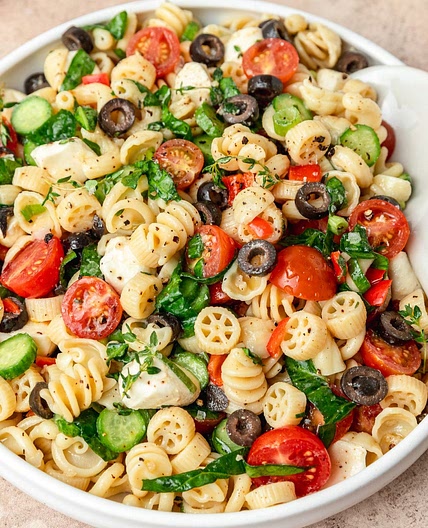 Simple Cold Pasta Salad