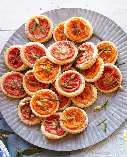 Tomato-Manchego Tartlets