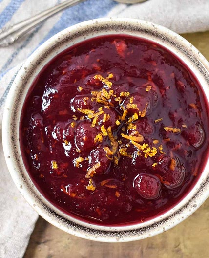 Easy Cranberry Orange Sauce