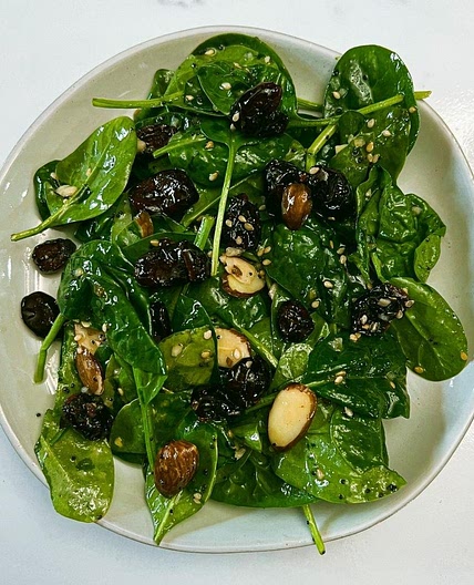 Cranberry Spinach Salad