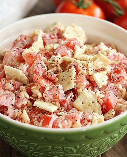 Tomato Cracker Salad