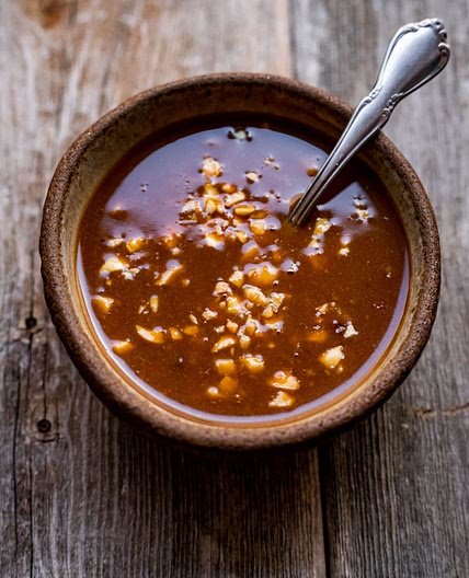 My Mom's Vietnamese Peanut Sauce (5 minute recipe!)