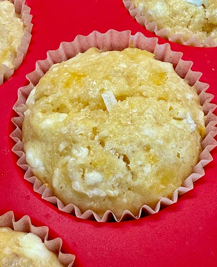 Pina Colada Protein Muffins
