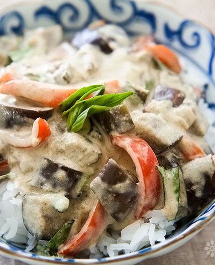 Eggplant Green Curry