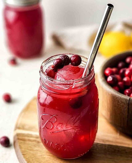 Homemade Cranberry Juice