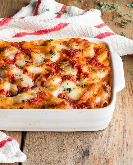TIMBALLO DI PENNE ALLA PIZZAIOLA