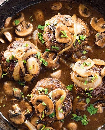 Easy Chopped Steaks and Gravy