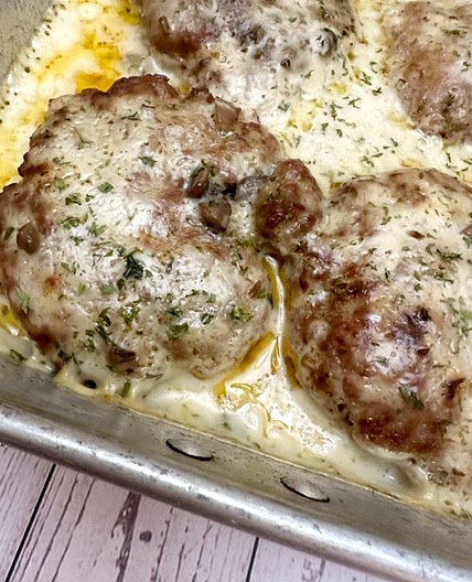 Smothered Hamburger Steaks