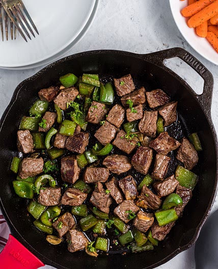 Garlic Butter Steak Bites