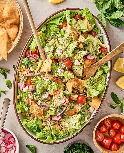 Loaded Fattoush Salad