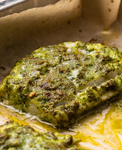 Baked Ginger and Mint Cod Recipe