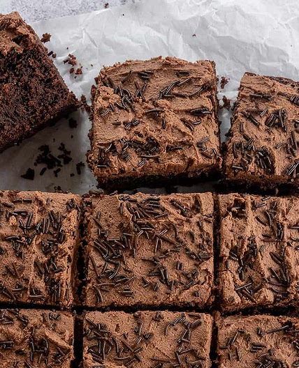 My Gluten Free Chocolate Traybake Recipe