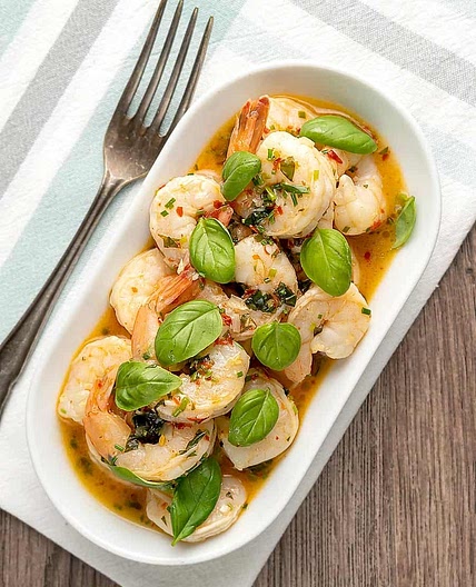 Keto Shrimp Scampi