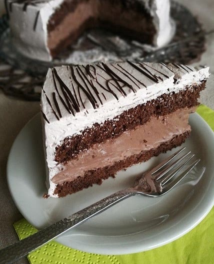 Τούρτα Κρέμα Σοκολάτα