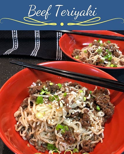 Ramen Noodle Beef Teriyaki