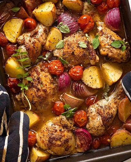 Mediterranean Chicken Dinner