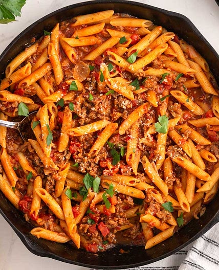 One-Pot Sausage Pasta