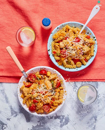 Creamy Cajun Chicken Pasta | Slimming & Weight Watchers Friendly