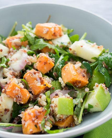 Sweet Potato, Apple and Quinoa Salad