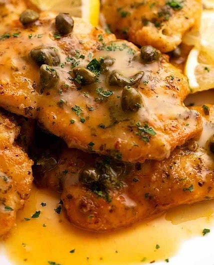 Chicken Piccata (Lemon Chicken with Capers)