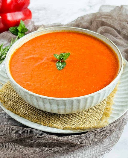 Roasted Bell Pepper and Habanero Hot Sauce