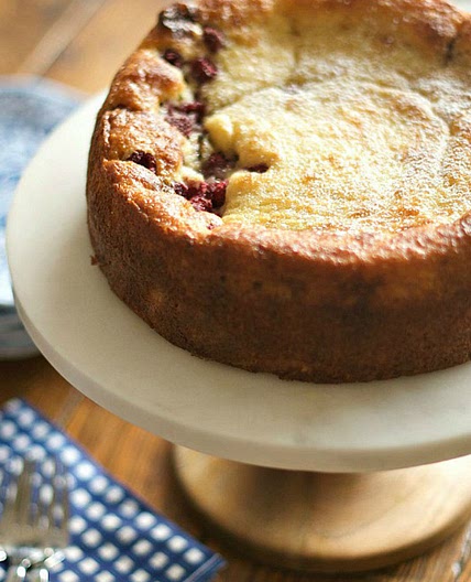 Raspberry Yogurt Cake