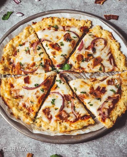 BBQ Chicken Crust Pizza