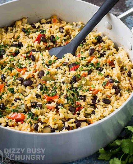 One Pot Rice and Beans