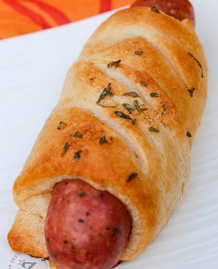 Sausage Crescent Rolls