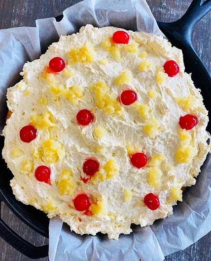 Traeger Pineapple Sunshine Cake