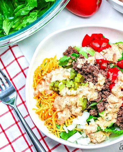 Big Mac Salad Bowl Recipe