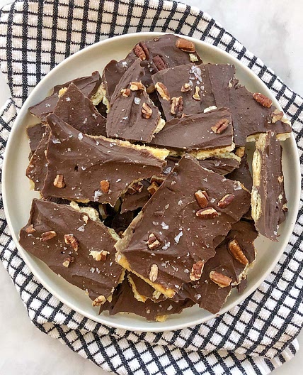 Christmas Cracker Toffee