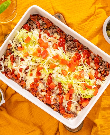 Cheeseburger Deluxe Casserole