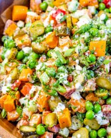 Loaded Sweet Potato Salad