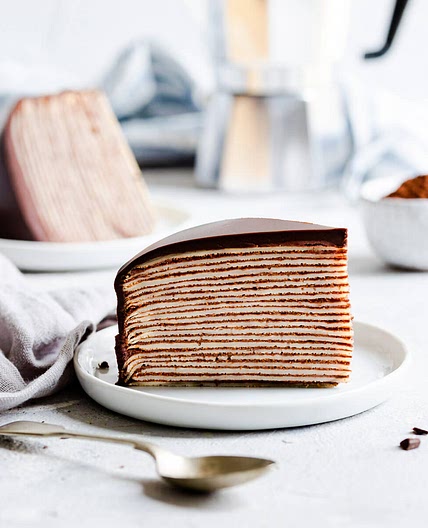 Chocolate Crepe Cake