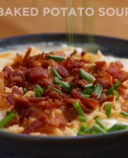 Loaded Baked Potato Soup Recipe by Tasty