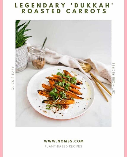 LEGENDARY 'DUKKAH' ROASTED CARROTS
