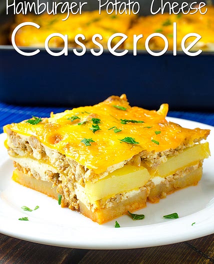 Hamburger Potato Cheese Casserole Recipe
