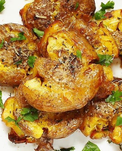 Crispy Smashed Potatoes