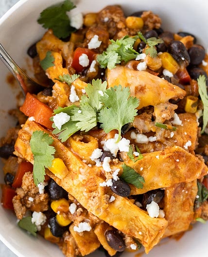 Turkey Enchilada Skillet