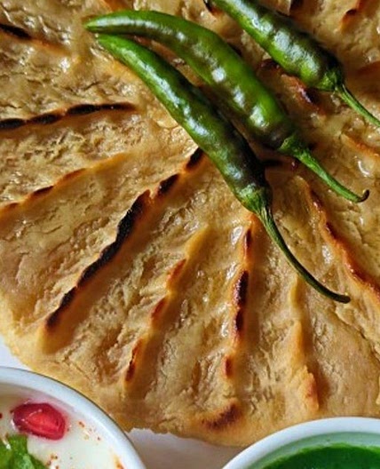 खोबा रोटी (Khoba Roti recipe in Hindi)